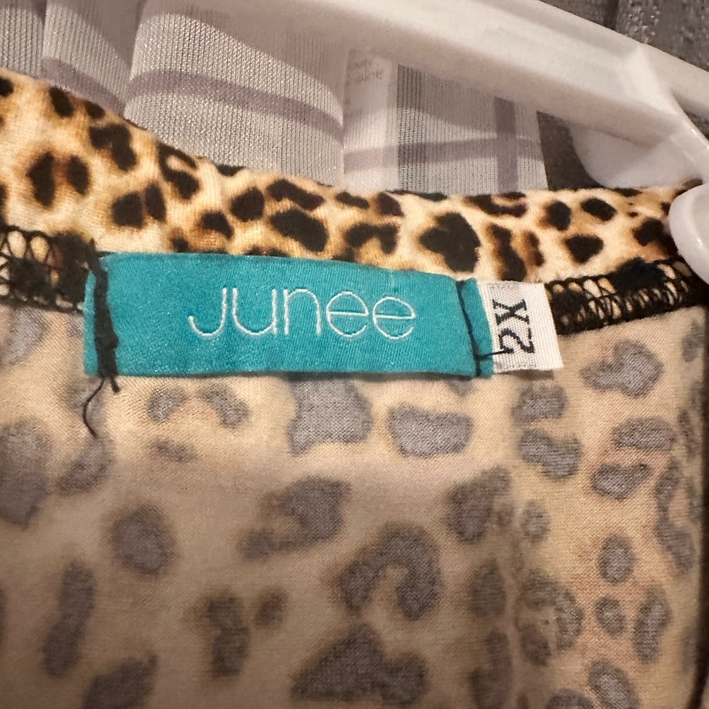 Junee Cheetah Ruffle Skirt - Picture 2 of 2